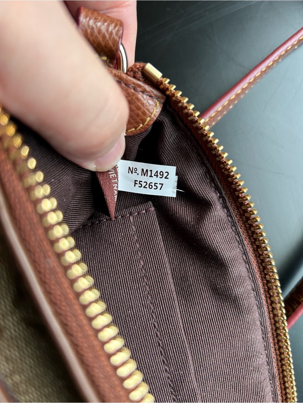 Coach East/West Pop Crossbody Bag with Brown Pouch - Picture 8 of 9